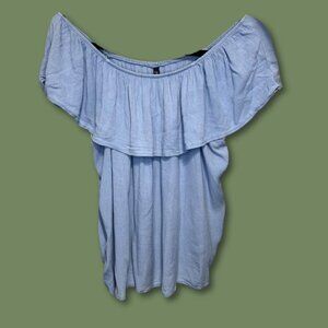Y2k Garage Off the Shoulder Blouse